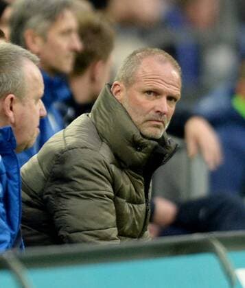 27.11.2016, xfux, Fussball 1.Bundesliga, Schalke 04 - SV Darmstadt 98, emspor emonline deloka, v.l. Sportdirektor, Sportlicher Leiter Holger Fach (SV Darmstadt 98) Gelsenkirchen