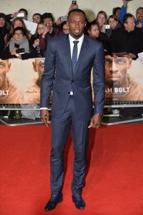November 28, 2016 - London, London, UK - USAIN BOLT attend s the I Am Bolt world film premiere. London, UK. I Am Bolt World Film Premiere  - ZUMAl94_ 20161128_zaf_l94_064
