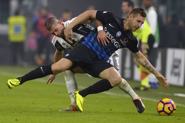 Francesco Sturato Juventus, Jasmin Kurtic Atalanta Torino 03-12-2016, Juventus Stadium, Football Calcio 2016 2017 Serie A, Juventus - Atalanta, filippoxalfero
