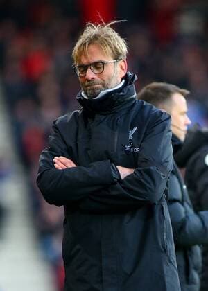 04.12.2016. Vitality Stadium, Bournemouth, England. Premier League Football. AFC Bournemouth versus Liverpool. Liverpool Manager Jurgen Klopp looks dejected as Bournemouth take the lead xMarkxKertonx  ActionPlus11817177