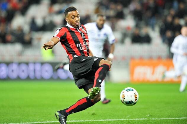 14 ALASSANE PLEA (nice) - BUT FOOTBALL : Nice vs Toulouse - Ligue 1 - 04 12 2016 FEP Panoramic 