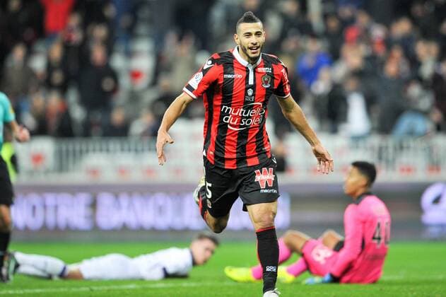 05 Younes BELHANDA (nice) - JOIE FOOTBALL : Nice vs Toulouse - Ligue 1 - 04 12 2016 FEP Panoramic 