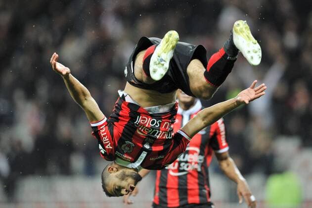 05 Younes BELHANDA (nice) - JOIE FOOTBALL : Nice vs Toulouse - Ligue 1 - 04 12 2016 FEP Panoramic 