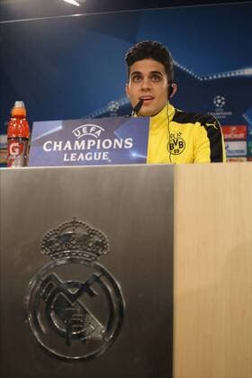 Marc Bartra (Borussia Dortmund 5), Pressekonferenz , Borussia Dortmund, UEFA Champions League, Fussball, 06.12.2016, Madrid Copyright: xLangerx xEibner-Pressefotox EP_HLR