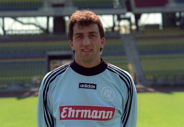 Torwart Claus Reitmaier (Karlsruher SC)