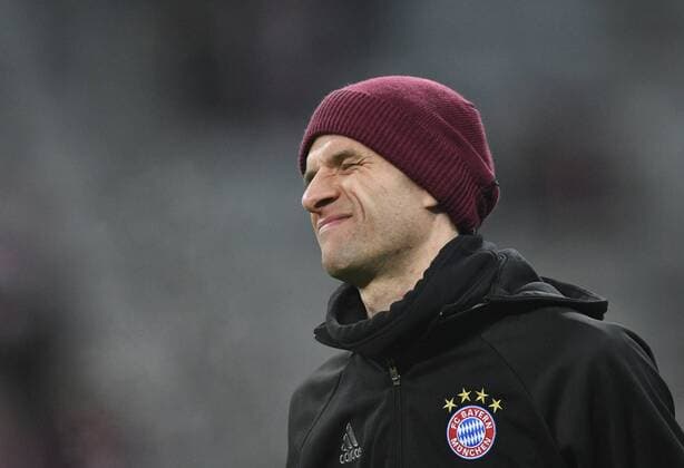 Vor dem Spiel: Thomas Müller FC Bayern München Gestik, Geste Mimik unzufrieden Champions League CL Gruppenphase FC Bayern München FCB vs Atletico Madrid 06.12.2016