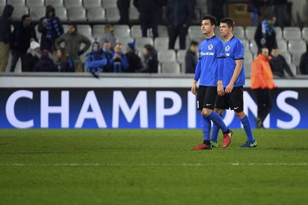 Brandon Mechele defender of Club Brugge FOOTBALL : FC Brügge vs FC Kopenhagen - Champions League - 07 12 2016 PhotoNews Panoramic  665586699