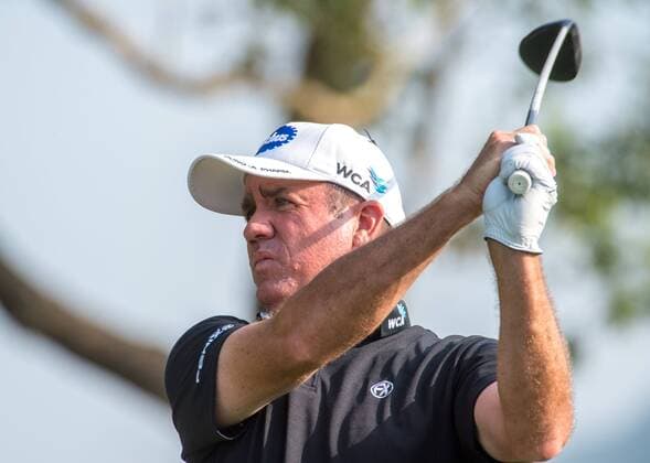 December 8, 2016 - Hong Kong, Hong Kong SAR, China - Scott Hend of Australia on the 14th tee.Day 1 of the Hong Kong Open Golf at the Hong Kong Golf Club Fanling..Â© . Day 1 of the Hong Kong Open Golf - ZUMAr144 20161208_zap_r144_007