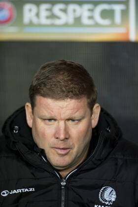 Gent s head coach Hein Vanhaezebrouck pictured before the sixth and last game of the group stage of the Europa League competition in the group H, between Belgian first league soccer team KAA Gent and Turkish soccer club Konyaspor in Konya, Turkey, Thursday 08 December 2016. JASPERxJACOBS  x04993613x