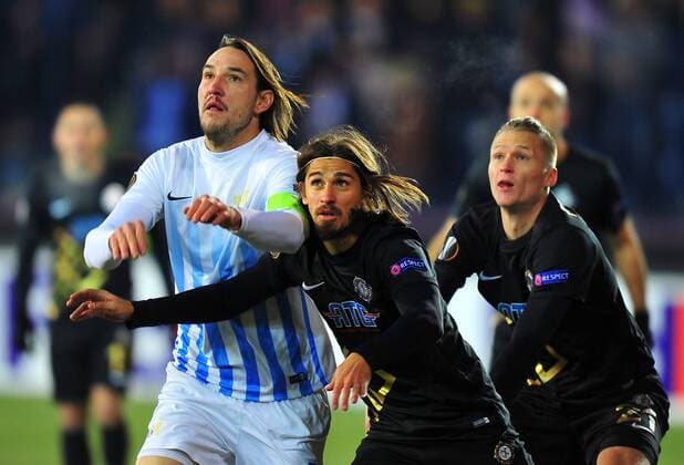 Zurich s Adrian Winter during Osmanlispor - Zurich UEFA Europa League at Osmanli Stadium, Ankara, Dec 8th, 2016. (Hikmet Saatci - Depo Photos)  15577804
