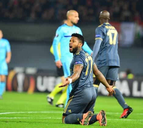UEFA Europa League Group A day 6 match between Feyenoord and Fenerbahce at De Kuip Stadium in Rotterdam , Netherlands , December 08 , 2016. Pictured: Jeremain Lens of Fenerbahce. 
