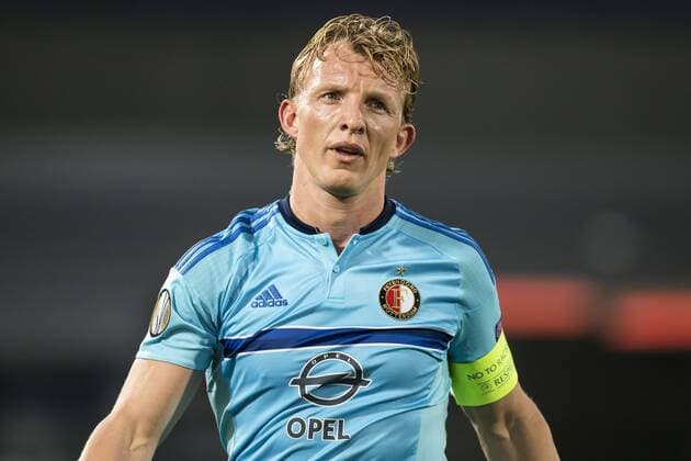 Dirk Kuyt of Feyenoordduring the Europa League group A match between Feyenoord and Fenerbahce SK on December 08, 2016 at the Kuip stadium in Rotterdam, The Netherlands. Feyenoord v Fenerbahce SK UEFA Europa League 2016 2017 xVIxGerritxvanxKeulenxIVx 6727317