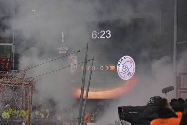 Illustration picture shows the sixth and last game of the group stage (group G) of the Europa League competition between Belgian soccer team Standard de Liege and Dutch club Ajax Amsterdam in Liege, Thursday 08 December 2016. NICOLASxLAMBERT  x04994166x