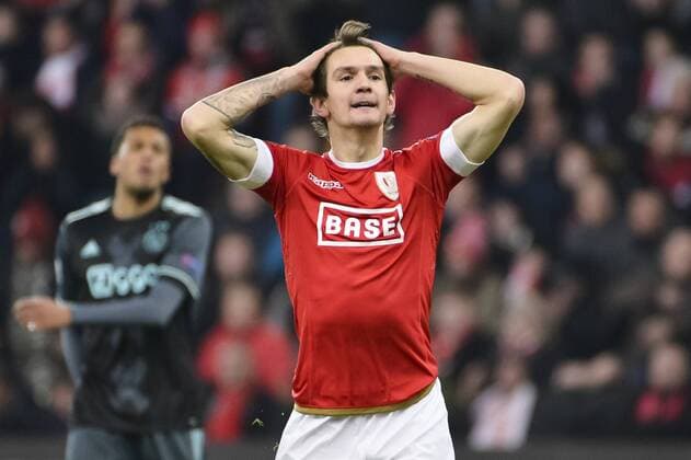 Standard s Benito Raman pictured during the sixth and last game of the group stage (group G) of the Europa League competition between Belgian soccer team Standard de Liege and Dutch club Ajax Amsterdam in Liege, Thursday 08 December 2016. NICOLASxLAMBERT  x04994295x