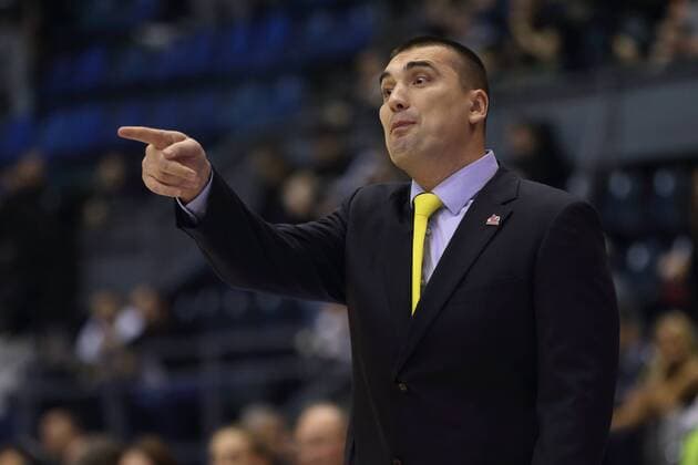 DEJAN MILOJEVIC trener kosarkasa Mega Leksa na utakmici Jadranske ABA lige protiv Partizana u hali Pionir, Beograd 26.11.2016. godine MarkoxMetlas 