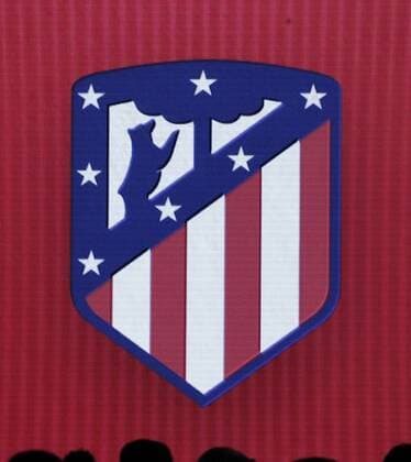A view of the new emblem of the soccer team Atletico de Madrid for the next season 2017-18 during the presentation of the stadium s new name for the next 5 seasons Wanda Metropolitano after the sponsorship agreement bewteen the Spanish soccer team and the company Wanda, in Madrid, Spain, 09 December 2016. EFE Victor Lerena ATLETICO MODIFIES ITS EMBLEM FOR THE NEXT SEASON !ACHTUNG: NUR REDAKTIONELLE NUTZUNG!  MAD002 20161209-636169092299073542