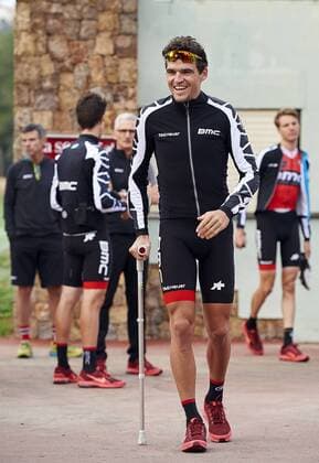 Belgian Greg Van Avermaet of BMC Racing Team pictured at the BMC Racing Team Media Day in Denia, Spain, on Monday 12 December 2016. MANUELxQUEIMADELOS  x04996501x