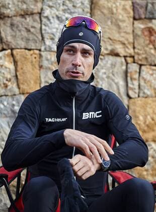 Italian Manuel Quinziato of BMC Racing Team pictured at the BMC Racing Team Media Day in Denia, Spain, on Monday 12 December 2016. MANUELxQUEIMADELOS  x04996513x