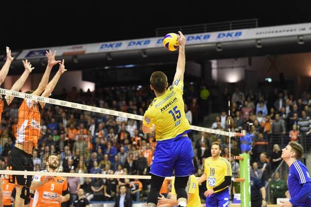 Volleyball, Herren, Saison 2016 17, 1. Bundesliga, BR Volleys - VfB Friedrichshafen, XXX, 18.12.16,