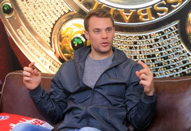 Fußball, Interview und Fotoshooting mit Manuel Neuer 15.12.2016, Torwart Manuel Neuer (FCB),Saebener Strasse im Bild: Torwart Manuel Neuer (FCB)