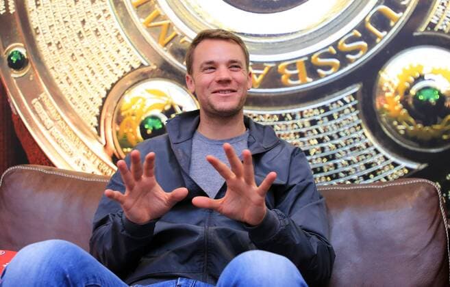 Fußball, Interview und Fotoshooting mit Manuel Neuer 15.12.2016, Torwart Manuel Neuer (FCB),Saebener Strasse im Bild: Torwart Manuel Neuer (FCB)
