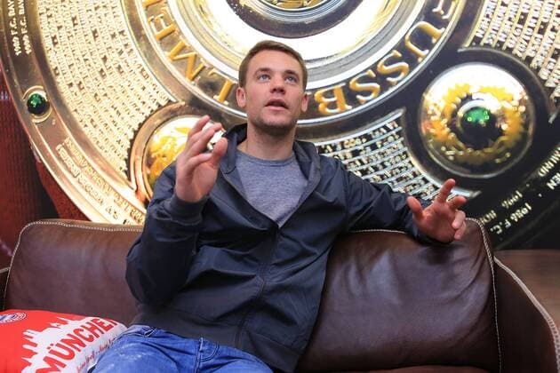 Fußball, Interview und Fotoshooting mit Manuel Neuer 15.12.2016, Torwart Manuel Neuer (FCB),Saebener Strasse im Bild: Torwart Manuel Neuer (FCB)