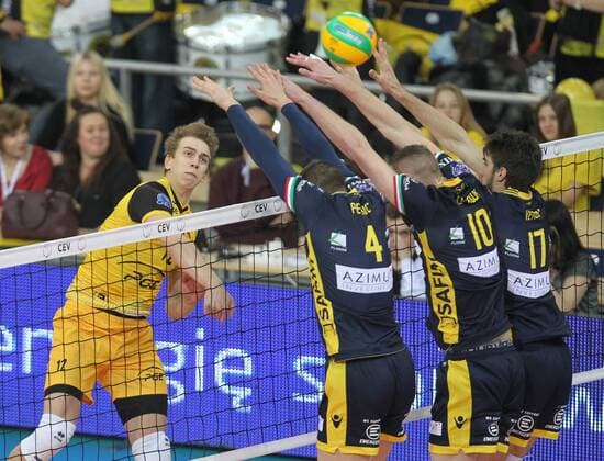 2016.12.20 LODZ ATLAS ARENA MECZ SIATKOWKA LIGA MISTRZOW CEV VOLLEYBALL CHAMPIONS LEAGUE GKS BELCHATOW vs Azimut Modena -- ARTUR SZALPUK FOTO: ARTUR KRASZEWSKI APPA NEWSPIX.PL --- Newspix.pl NEWSPIX.PL --- Newspix.pl  20161220APPA_008AK