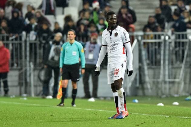 Rote Karte Mario Balotelli (ogc) FOOTBALL : Girondins Bordeaux vs OGC Nice - 19eme Journee de L1 - Bordeaux - 21 12 2016 ThierryBreton Panoramic 