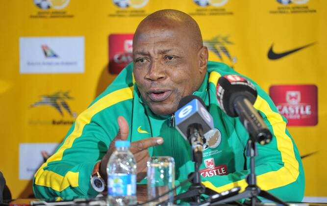 Bafana Bafana press conference PK Pressekonferenz DURBAN, SOUTH AFRICA - OCTOBER 10: Ephraim Shakes Mashaba during the Bafana Bafana Press Conference at Maharani Hotel on October 10, 2016 in Durban, South Africa. ( Gallo1307369