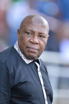 2018 FIFA World Cup WM Weltmeisterschaft Fussball Qualifier: South Africa v Senegal POLOKWANE, SOUTH AFRICA - NOVEMBER 12: Bafana Bafana coach Shakes Mashaba during the 2018 FIFA World Cup Qualifier match between South Africa and Senegal at Peter Mokaba Stadium on November 12, 2016 in Polokwane, South Africa. ( Gallo1314202