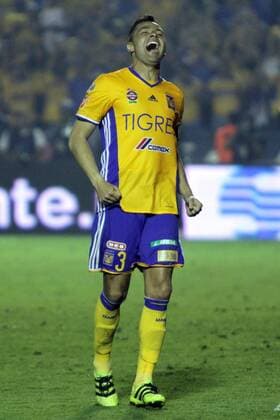 Fußball, Mexiko, Tigres de Monterrey gewinnen Torneo Apertura December 25, 2016 - Mexico - EUM20161225DEP41.JPG.MONTERREY, N.L.- Soccer Futbol-Final Apertura 2016. -25 de diciembre 2016. Con el gol de Jesus Duenas, Tigres pudo llevarse la final en penaltis ante el America la noche de este domingo en el Estadio Universitario Carlos Mejia RCC. Latin News - December 25, 2016  - ZUMAu78_ 20161225_zaf_u78_092
