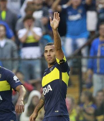 December 18, 2016 - Buenos Aires, BUENOS AIRES, ARGENTINA - TORNEO DE PRIMERA DIVISION. BOCA VS. COLON JUGADO EN EL ESTADIO DE BOCA JUNIORS. GOL DE CARLOS TEVEZ. EL 18_12_206.FOTO: FABIANxMARELLI Latino News - December 18, 2016 - ZUMAla1_ 20161218_zaf_la1_003