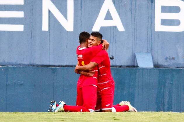 GO Audax x Floresta CE BARUERI, SP - 06.01.2017: GO AUDAX X FLORESTA CE - Bruno Guimarães celebrates his goal, the first of Audax during the match between GO Audax x Forest-EC held at Arena Barueri in Barueri-SP, game valid for the 2nd round of the first phase of the 48th Copa São Paulo de Futebol Júnior. (Photo: Ricardo Moreira Fotoarena) x1250277x  RicardoxMoreira