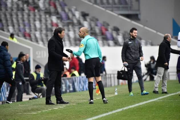 Fußball, Coupe de France, FC Toulouse - Olympique Marseille Rudi Garcia (om) FOOTBALL : FC Toulouse vs Olympique Marseille - 32Finale Coupe de France - Toulouse - 08 01 2017 ThierryBreton Panoramic 