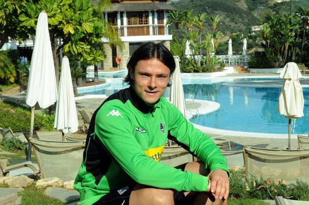 Borussia Mönchengladbach 1. Bundesliga Saison 2016 - 2017 Trainingslager in Marbella am 08.01.2017 hier der Spieler Nico Schulz im Mannschaftshotel La Quinta