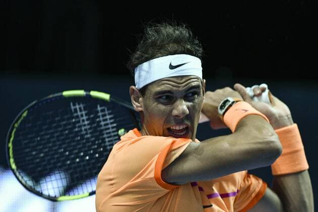09.01.17 Sydney, Australia. Rafael Nadal of Spain in action against Nick Kyrgios of Australia during the FAST4 tennis at the ICC Sydney Theatre, Darling Harbour. Kyrgios won 3 sets to 1. xNigelxOwenx  ActionPlus11827827