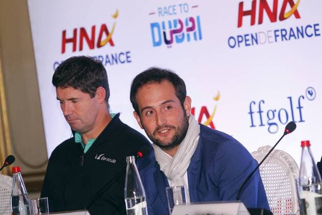 Conference de presse HNA Open de France - Alexander Levy NEWS : Conference de presse HNA Open de France - Paris - 09 01 2017 MichaelBaucher Panoramic 