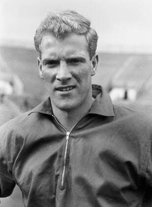 Fussball-Nationalspieler England von 1965 im Portrait: Ronald Flowers. Aufn. 11.05.1965 in Nürnberg. HM