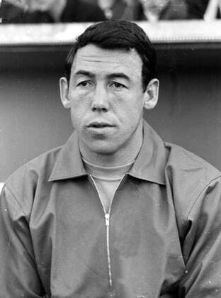 Gordon Banks (Eng.) im Portrait. Aufn. 03.07.1966 in Kopenhagen. HM