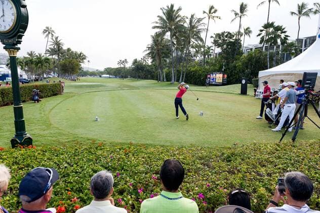 January 12, 2017 - during round one of the PGA Golf Herren Sony Open in Hawaii at the Waialae Country Club in Honolulu, HI. - CSM PGA 2017 Sony Open in Hawaii: Waialae Country Club - Round One JAN 12 - ZUMAc04_ 20170112_zaf_c04_047