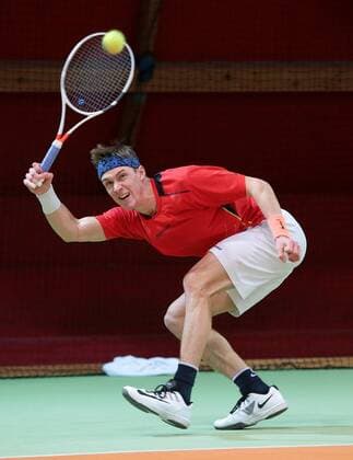 13.01.2017, Deutschland, Schwieberdingen, Südwestbank Tennis Grand Prix 2017: Jan CHOINSKI (GER)