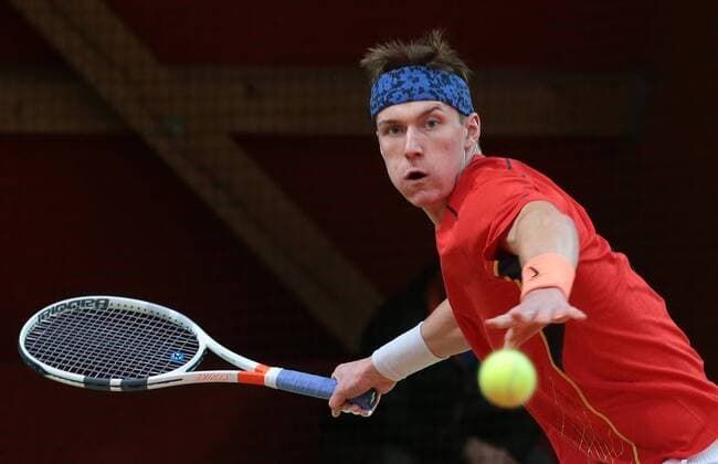 13.01.2017, Deutschland, Schwieberdingen, Südwestbank Tennis Grand Prix 2017: Jan CHOINSKI (GER)