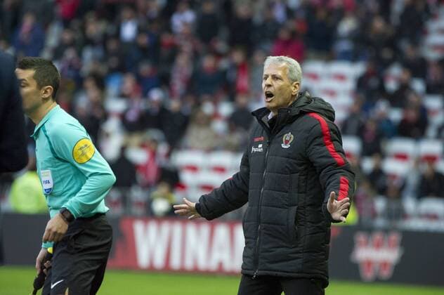 Lucient Favre (Coach OGC Nice) FOOTBALL : OGC Nice vs FC Metz - Ligue 1 - 15 01 2017 NorbertScanella Panoramic 