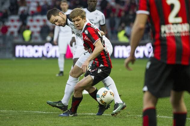 Vincent Koziello (OGC Nice) FOOTBALL : OGC Nice vs FC Metz - Ligue 1 - 15 01 2017 NorbertScanella Panoramic 