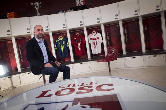 Fotoshootings der letzten Wochen Gerard Lopez - Neuer Präsident LOSC FRA Fußball Ligue Une : OSC Lille Shooting - 13 01 2017 JBAutissier Panoramic 