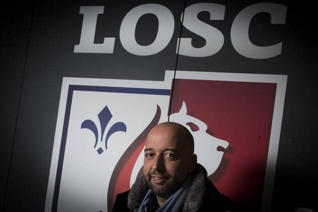 Gerard Lopez - Neuer Präsident LOSC FRA Fußball Ligue Une : OSC Lille Shooting - 13 01 2017 JBAutissier Panoramic 