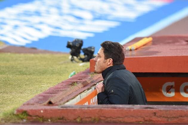 January 15, 2017 - Naples, Naples, Italy - Head Coach of Pescara Calcio Massimo Oddo during the Serie A TIM match between SSC Napoli and Pescara Calcio at Stadio San Paolo Naples Italy on 15 January 2017. SSC Napoli v Pescara Calcio - Serie A  - ZUMAn230 20170115_zaa_n230_316