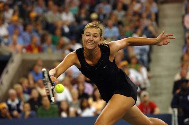 Sept. 10, 2006 - New York, New York, USA - K49638AR.Maria Sharapova wins US Open women s final against Justine Henin-Hardenne on september 9, 2006. ANDREA RENAULT- 2006. SHARAPOVA WIN - ZUMAg49_ 76280532st