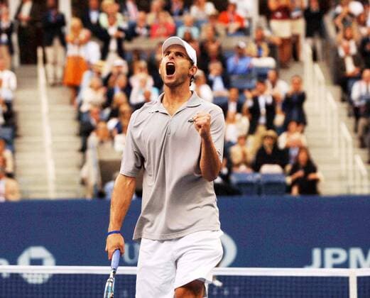 Sept. 11, 2006 - New York, New York, USA - Roger Federer wins the Men s US Open tennis championship final against Andy Roddick in Fluhsing Meadow Queens on September 10, 2006.. K49649AR US OPEN FINAL ADDS AR - ZUMAg49_ 76281664st