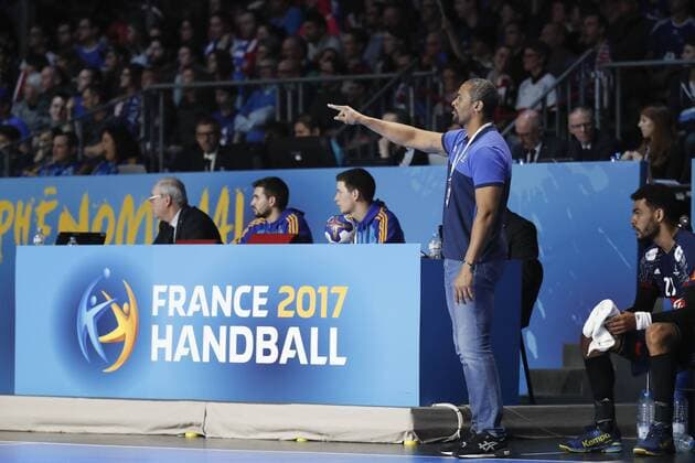 Didier Dinart ( coach France) HANDBALL : Russia vs France - WM - 17 01 2017 GwendolineLeGoff Panoramic 